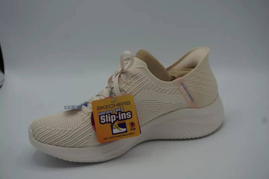 Skechers Ultra Flex 3.0-Brilliant Path Dames Instappers Gebroken Wit; Beige