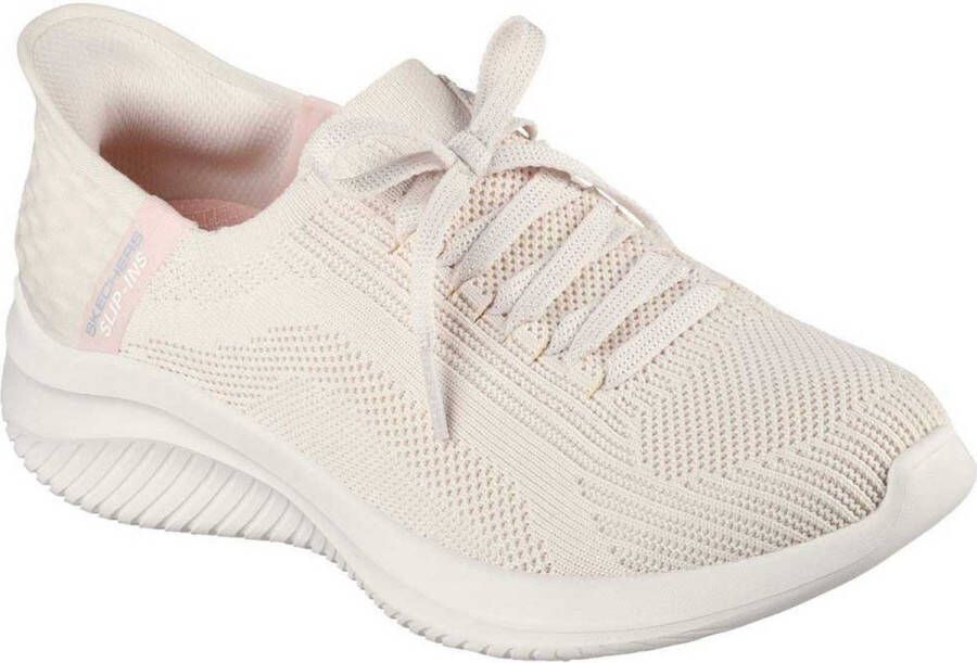 Skechers Ultra Flex 3.0-Brilliant Path Dames Instappers Gebroken Wit; Beige