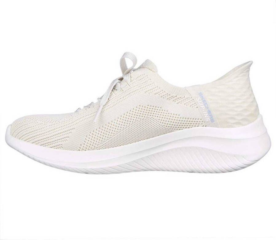 Skechers Ultra Flex 3.0-Brilliant Path Dames Instappers Gebroken Wit Beige