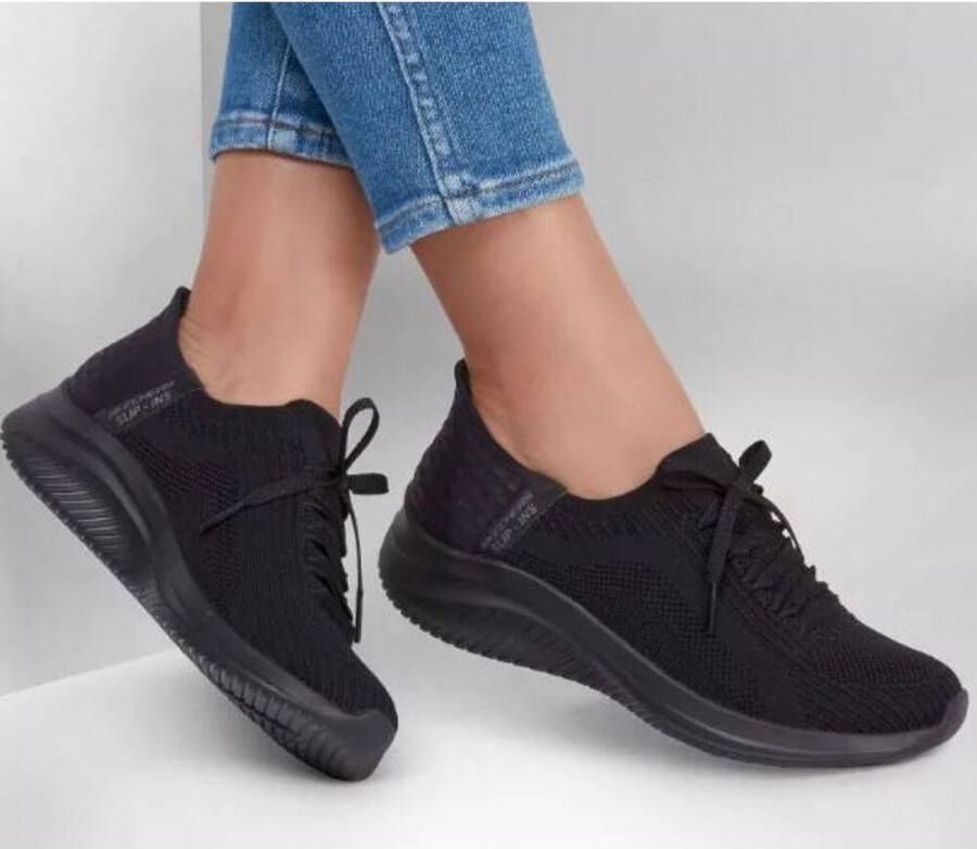 Skechers Ultra Flex 3.0-Brilliant Path Dames Instappers Zwart