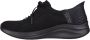 Skechers Hands Free Slip-ins Ultra Flex 3.0 Brilliant Path Instappers Dames Zwart - Thumbnail 35