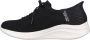 Skechers Ultra Flex 3.0 Brilliant Slip-ins 149710-BLK Vrouwen Zwart Sneakers Sportschoenen - Thumbnail 9