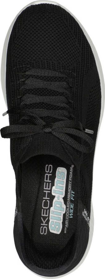 Skechers Ultra Flex 3.0 Brilliant Slip-ins 149710-BLK Vrouwen Zwart Sneakers Sportschoenen - Foto 10