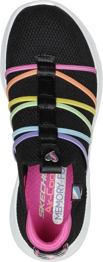 Skechers Ultra Flex 3.0 Meisjes Sneakers Zwart Multicolour