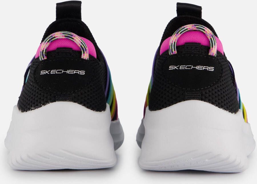 Skechers Ultra Flex 3.0 Meisjes Sneakers Zwart Multicolour