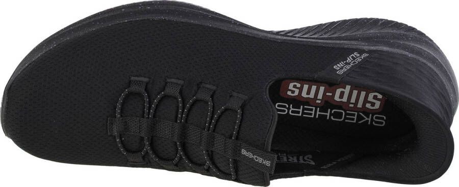 Skechers Ultra Flex 3.0 Right Away Slip-ins 232452-BBK Mannen Zwart Sneakers Sportschoenen