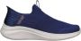 Skechers Ultra Flex 3.0 Smooth Step 232450-NVY Mannen Marineblauw Sneakers Sportschoenen - Thumbnail 51