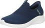 Skechers Ultra Flex 3.0 Smooth Step 149709-NVY Vrouwen Marineblauw Sneakers Sportschoenen - Thumbnail 24