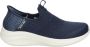 Skechers Ultra Flex 3.0 Smooth Step 149709-NVY Vrouwen Marineblauw Sneakers Sportschoenen - Thumbnail 48