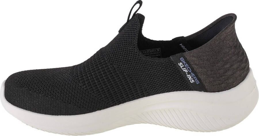 Skechers Ultra Flex 3.0 Sneakers zwart Textiel Dames