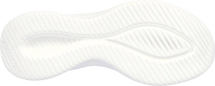 Skechers Ultra Flex 3.0 Sneakers zwart Textiel Dames