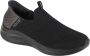 Skechers Slip-ins Ultra Flex 3.0 zwart sneakers dames (149709 BBK) - Thumbnail 5