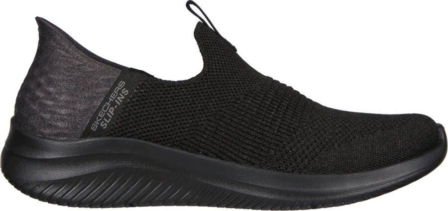 Skechers Ultra Flex 3.0M Smooth Step Dames Sneakers Zwart