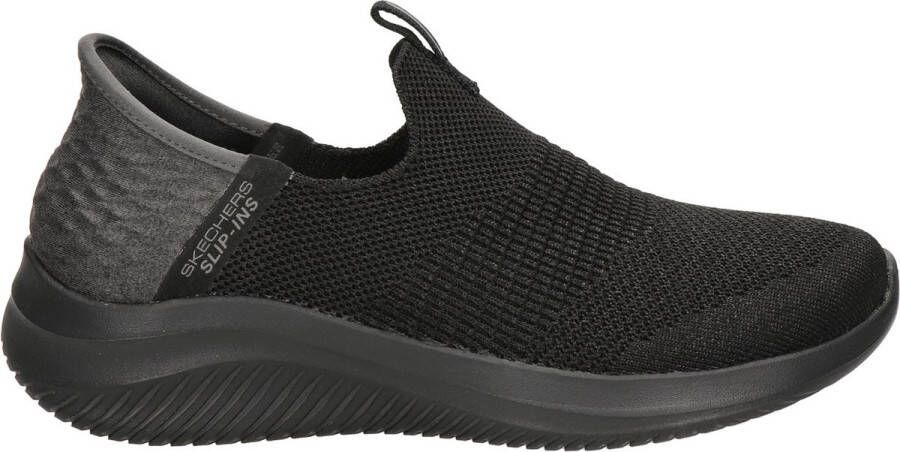 Skechers Ultra Flex 3.0M Smooth Step Dames Sneakers Zwart