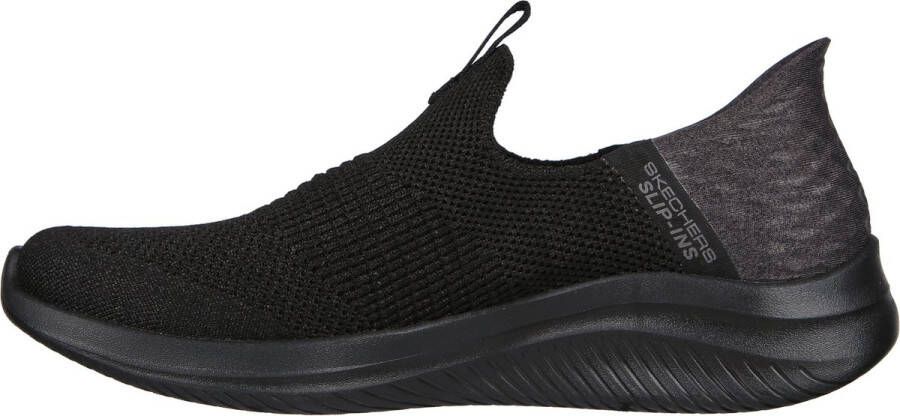 Skechers Ultra Flex 3.0M Smooth Step Dames Sneakers Zwart