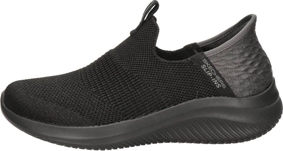 Skechers Ultra Flex 3.0M Smooth Step Dames Sneakers Zwart