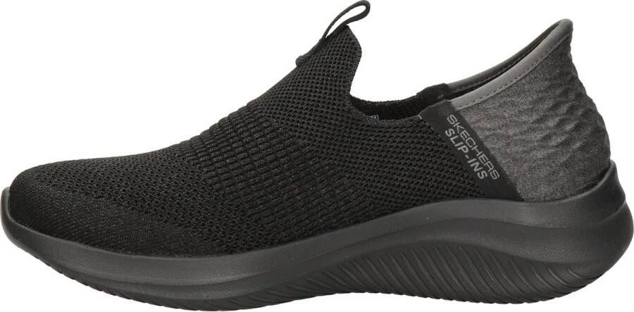 Skechers Ultra Flex 3.0M Smooth Step Dames Sneakers Zwart