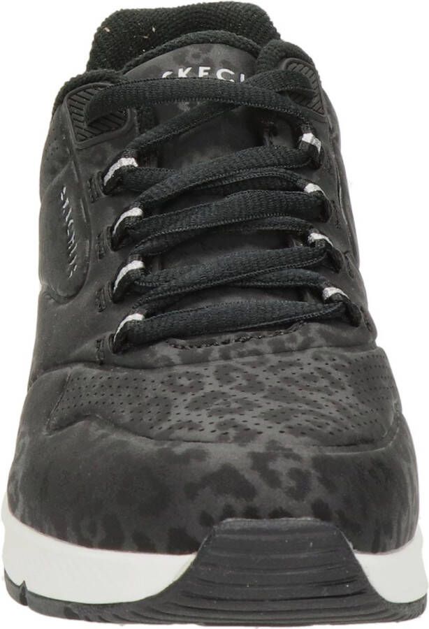 Skechers Uno 2 In-Kat-Neato Dames Sneakers Zwart