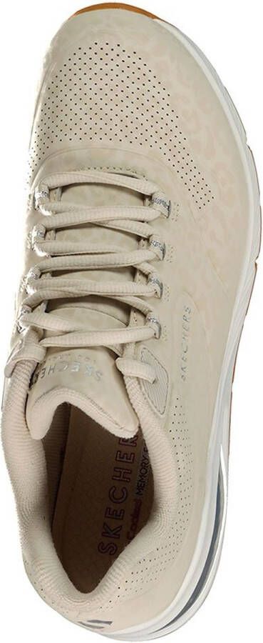 Skechers Uno 2 Leopard Sneakers beige Synthetisch Dames