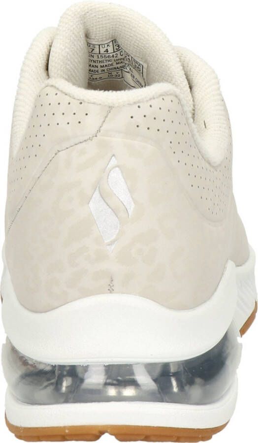 Skechers Uno 2 Leopard Sneakers beige Synthetisch Dames