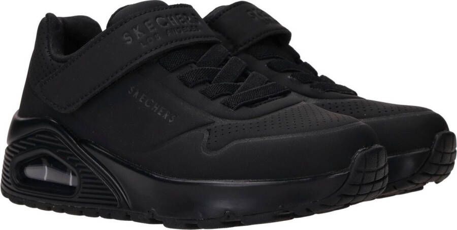 Skechers Uno-Air Blitz Jongens Sneakers Zwart