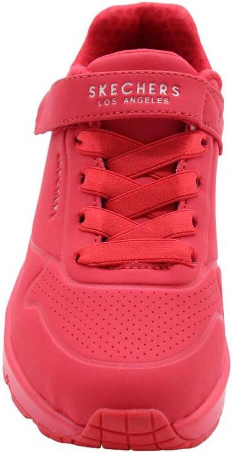 Skechers Uno-Air Blitz Meisjes Sneakers Rood