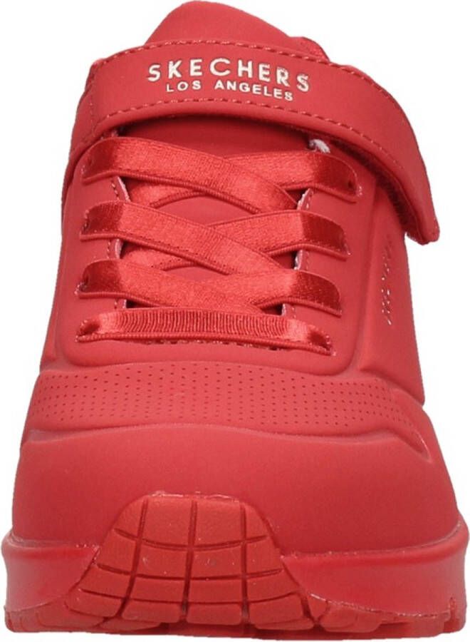 Skechers Uno-Air Blitz Meisjes Sneakers Rood