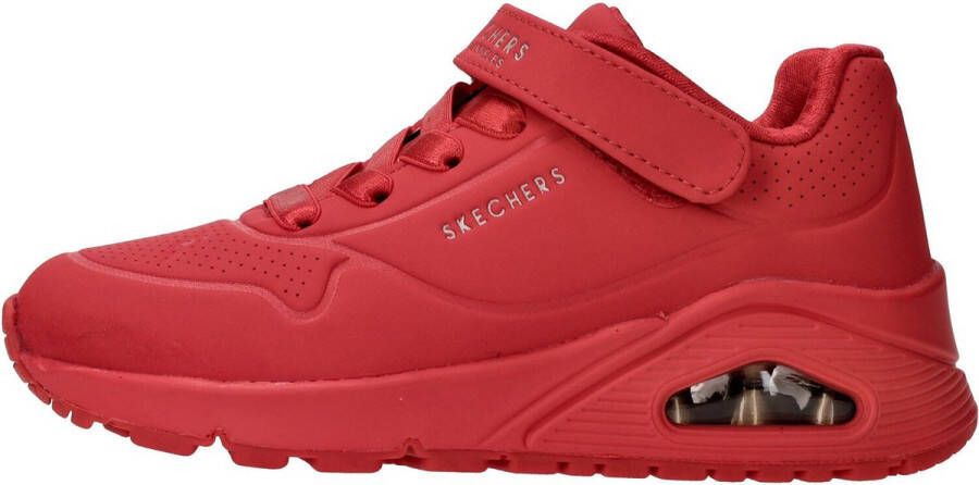 Skechers Uno-Air Blitz Meisjes Sneakers Rood