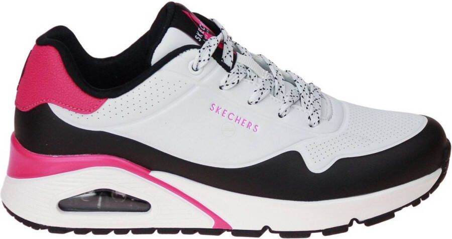 Skechers Uno Back Lit Sneakers wit Synthetisch Dames