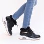 Skechers Kids Hoge veterschoenen UNO COZY ON AIR met air cooled memory foam - Thumbnail 14