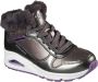 Skechers Uno Cozy On Air Meisjes Sneakers Gunmetal - Thumbnail 9