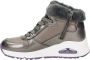 Skechers Uno Cozy On Air Meisjes Sneakers Gunmetal - Thumbnail 7