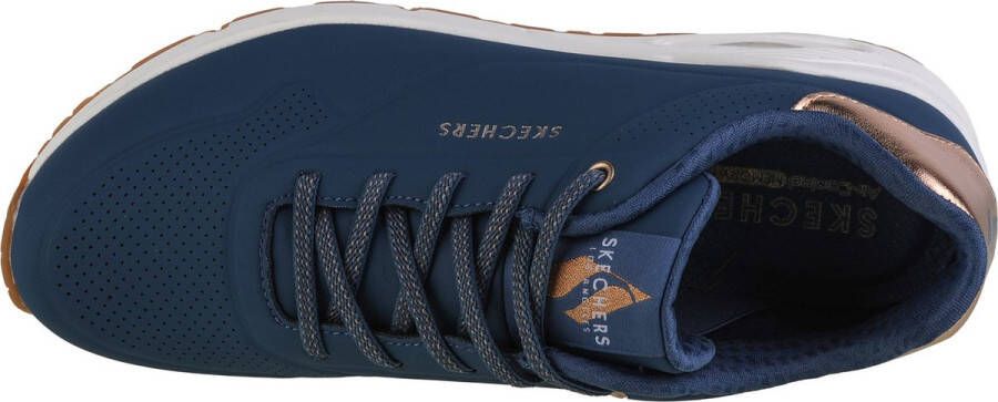 Skechers Uno dames sneaker Blauw