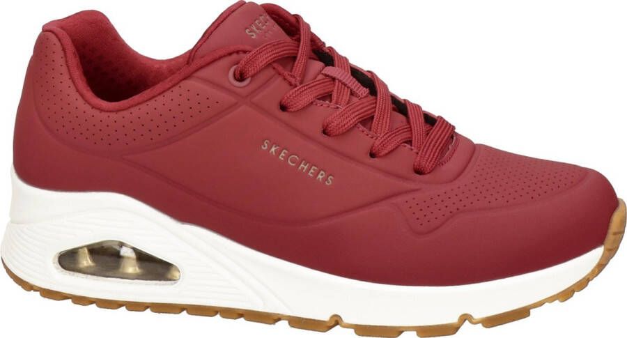 Skechers Uno Stand On Air sneakers rood