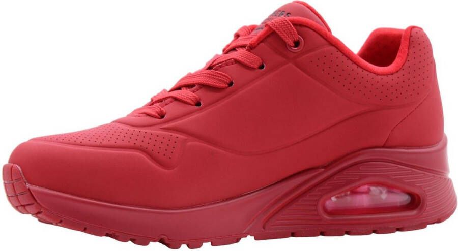 Skechers Uno Dripping Heart rood Synthetisch Dames