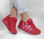 Skechers Sneakers UNO DRIPPING IN LOVE met hart-graffiti-print vrijetijdsschoen lage schoen veterschoen - Thumbnail 48