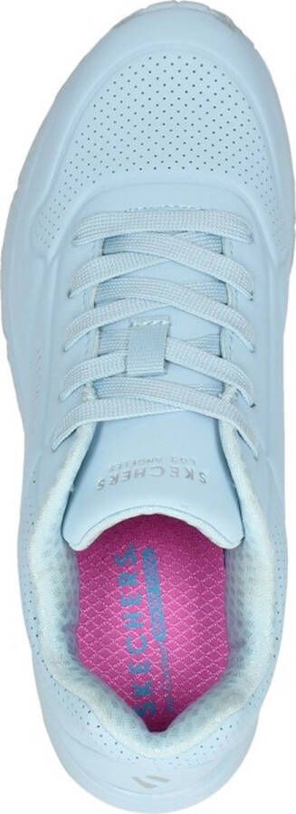 Skechers Uno Gen1 Frosty Kicks Meisjes Sneakers Lichtblauw