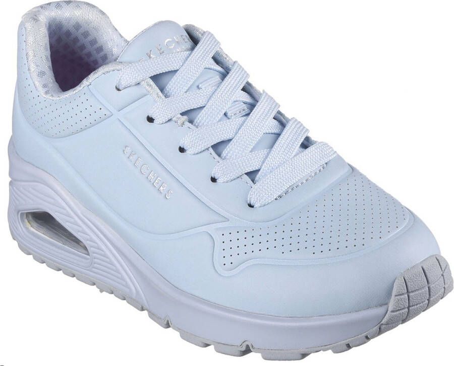 Skechers Uno Gen1 Frosty Kicks Meisjes Sneakers Lichtblauw