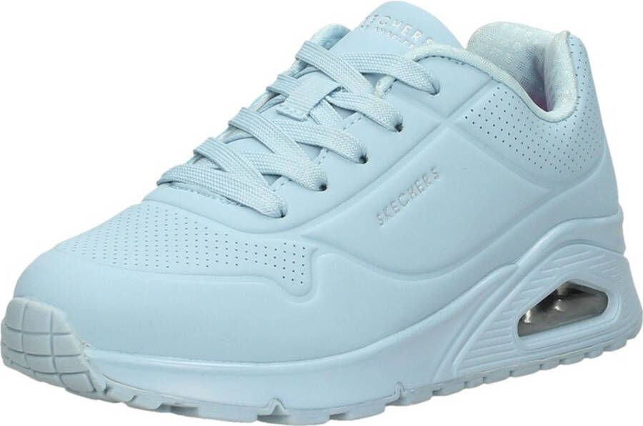 Skechers Uno Gen1 Frosty Kicks Meisjes Sneakers Lichtblauw