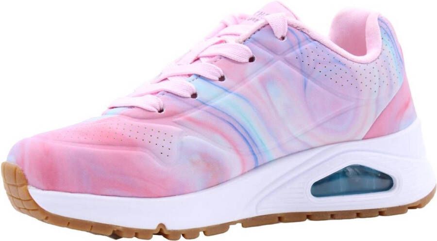 Skechers Uno Gen1 Marble Sneakers roze Synthetisch Dames