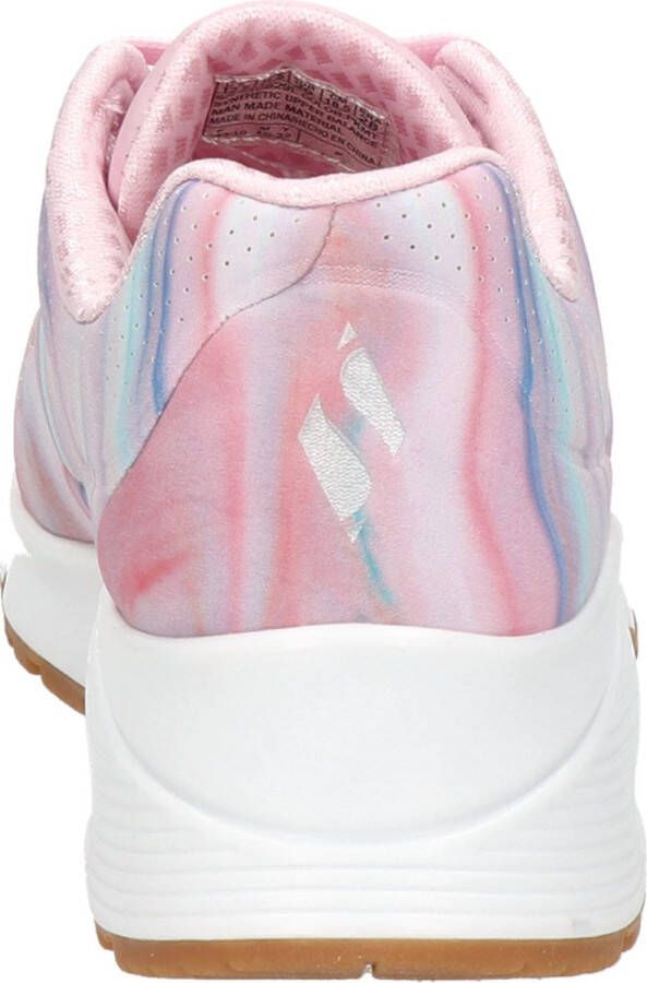 Skechers Uno Gen1 Marble Sneakers roze Synthetisch Dames