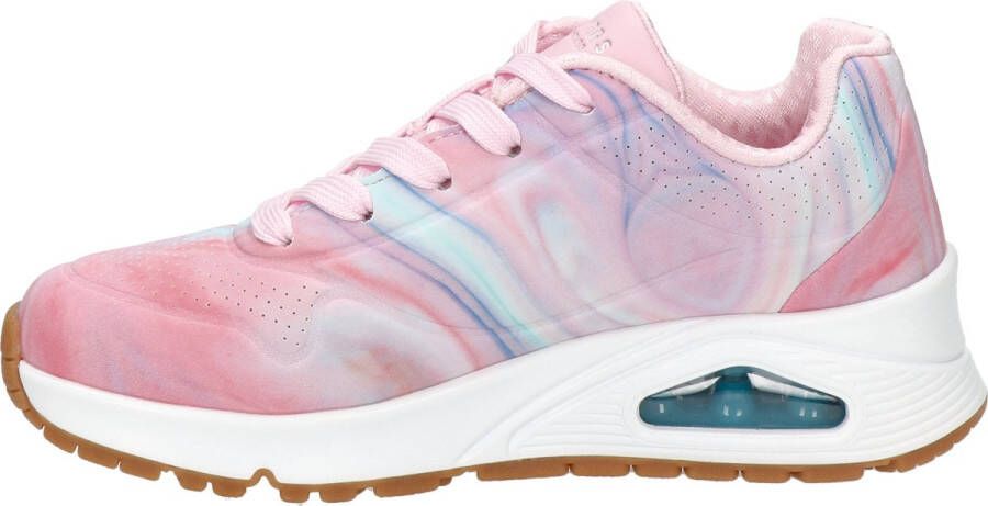 Skechers Uno Gen1 Marble Sneakers roze Synthetisch Dames