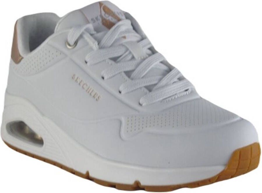 Skechers Uno Golden Air Dames Sneakers Wit