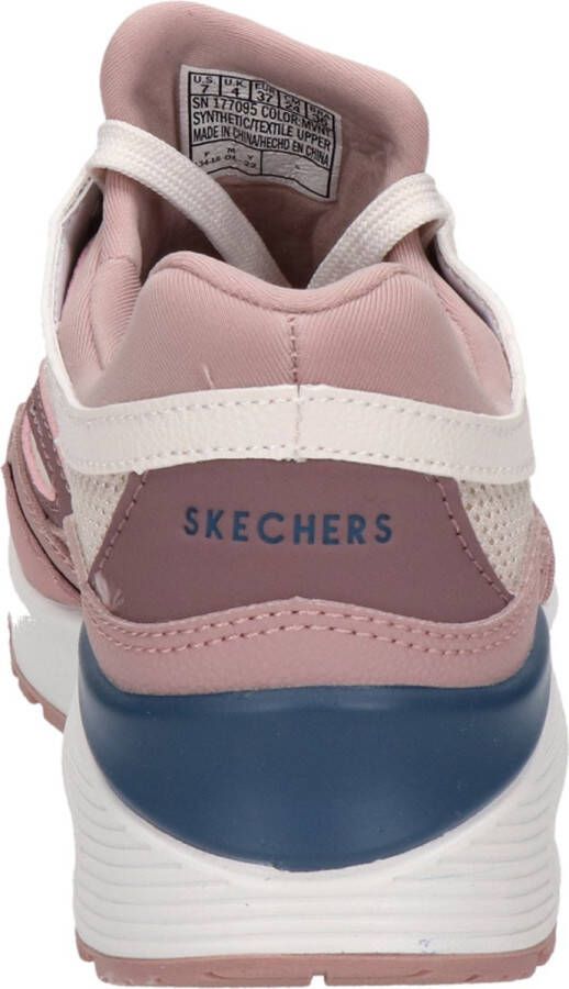 Skechers Uno Heel Hints Sneakers Laag Roze