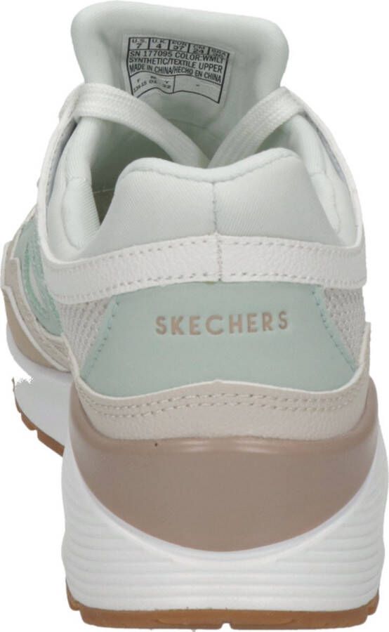 Skechers Uno Heel Hints Sneakers Laag wit