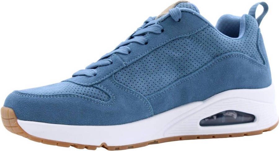 Skechers Uno Stand On Air sneakers blauw Suede Heren - Foto 12