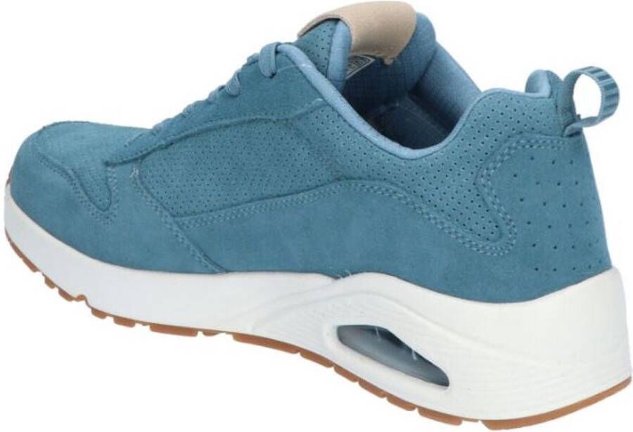 Skechers Uno Stand On Air sneakers blauw Suede Heren - Foto 15