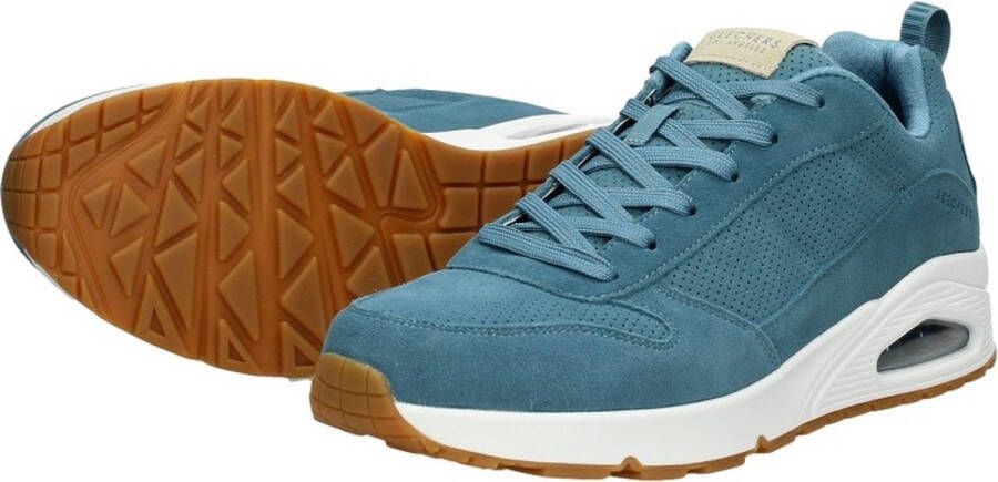 Skechers Uno Stand On Air sneakers blauw Suede Heren - Foto 6