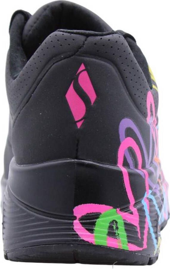 Skechers Uno Highlight Love Sneakers wit Dames