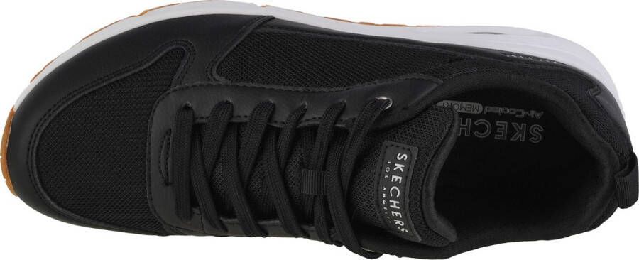 Skechers Uno Inside Matters dames sneakers zwart Extra comfort Memory Foam